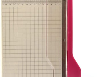 Cristina Re Designer Paper Trimmer Fiskars Pink Paper Guillotine Scorer  Refill & Blade Small Paper Cutter Card Cutting Tool Portable Trimmer 