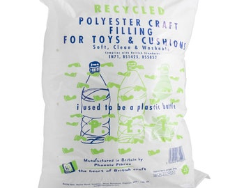 Polyester Toy Filling-Stuffing: Recycled 200g Toy Cushion Filler Crafts