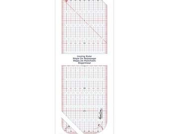 Righello per stirare l'orlo: orli, cuciture, pieghe in fibra di vetro 30 x 10 cm Resistente al calore