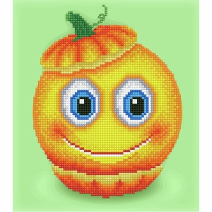 Diamond Dotz - Diamond Painting Kit - Sweet Pumpkin - Craft, Sewing, Quilting Knitting, Embroidery, Detailed Work