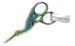 Milward Multi-Colour Rainbow Stork Embroidery Scissors - 3.5'/9cm - Sharp Point 