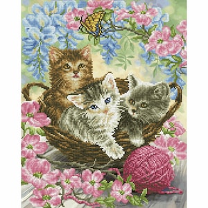 Diamond Dotz - Diamond Painting Kit - Kitty Knits Design