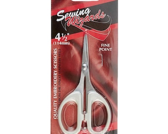 Tijeras de bordado fino Janome de 11 cm (4,5") para costura de telas y confección