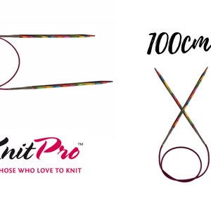 KnitPro Symfonie vaste rondbreinaalden 100 cm lengte - maten 2 mm-12 mm breinaalden