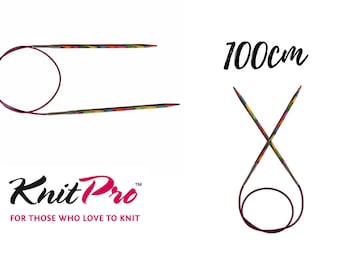 KnitPro Symfonie Fixed Circular Needles 100cm Length - Sizes 2mm-12mm Knitting Needles