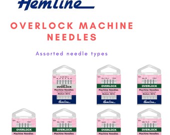 Hemline Nähmaschinennadeln Für Metallgarne – 80/12, 5 Stück, Großes Öhr