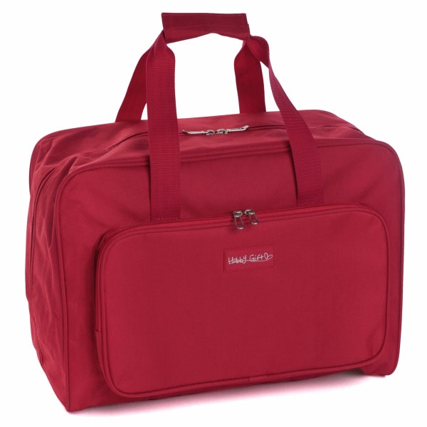 HobbyGift Sewing Machine Bag - Red - Storage Crafts