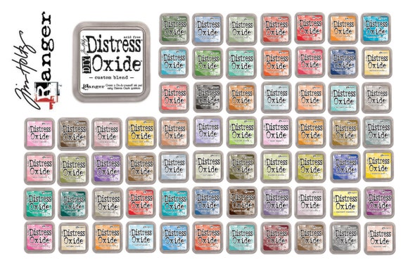 Distress Mini Ink Pads - Kit 16 - Tim Holtz