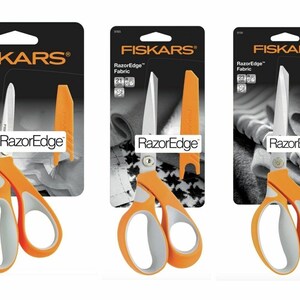 Fiskars 9 Razor Edge Fabric Scissors Softgrip