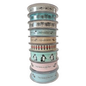 Berisfords Baby Ribbons 15/25 mm Reels Craft Décor Bolos fita desejos Mãos Bebê - Artesanato, Costura, Quilting Tricô, Bordado, Trabalho Detalhado