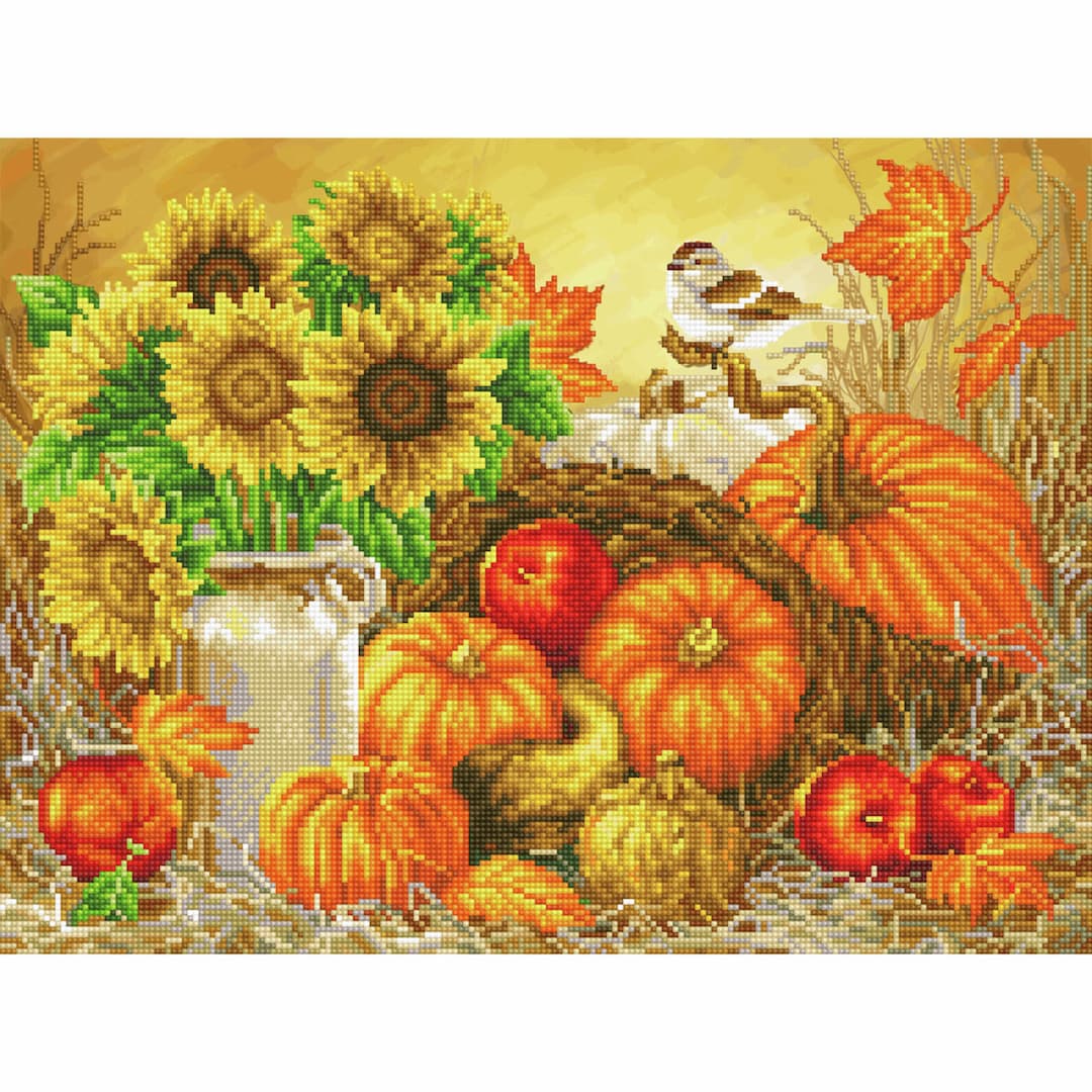 Diamond Dotz Diamond Painting Kit Herbst Ernte Design Etsy.de