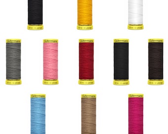 Gutermann Resårtråd Rynkningstråd 10 m Spolar Längd Sömnad - Alla Färger