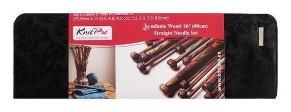  Prym 16 Single Point Plastic, 15mm Knitting Needles, 2 x 2 x  40 cm, Gray 2 Count