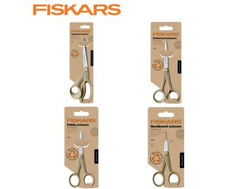 Fiskars Scissors ReNew: Recycled Universal Hobby Needlework Craft Quilting Sewing