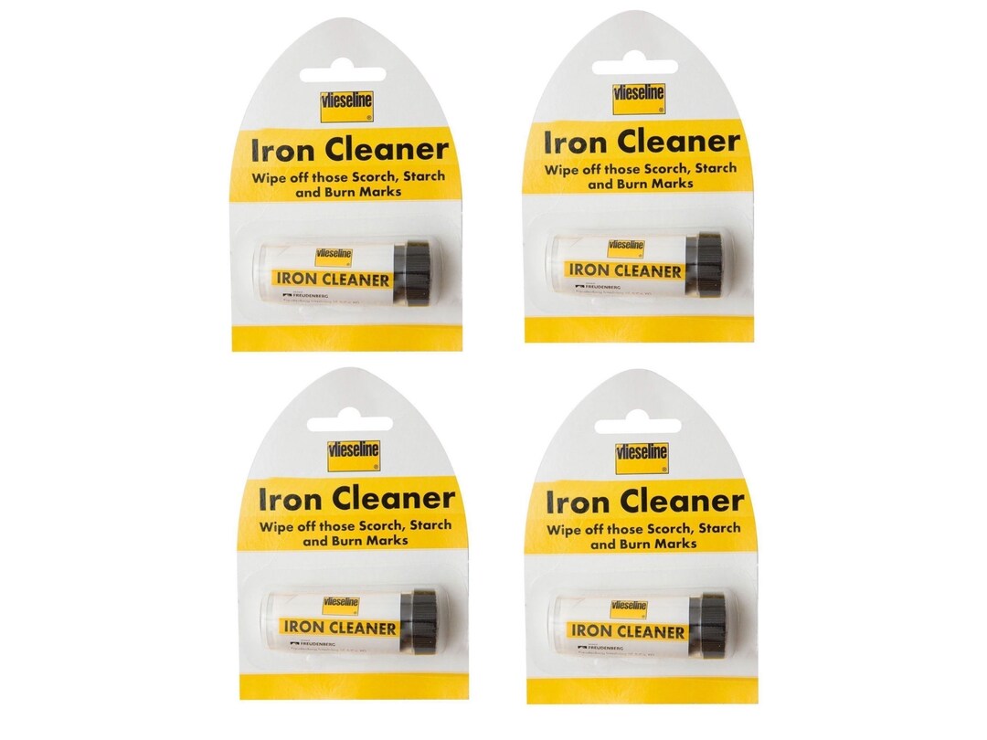 4x Vilene Iron Cleaner Sticks Steam Soleplate Remover Scorch Starch