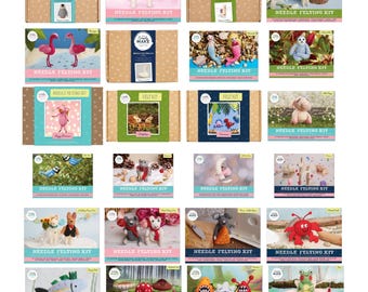 Simply Make - Needle Felting Kits Crafts DIY Animals Kids Sewing Gift Decoration craft, sewing, quilting knitting, Embroidery