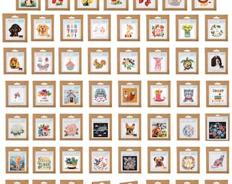 Geteld borduurpakket Trimits: mini