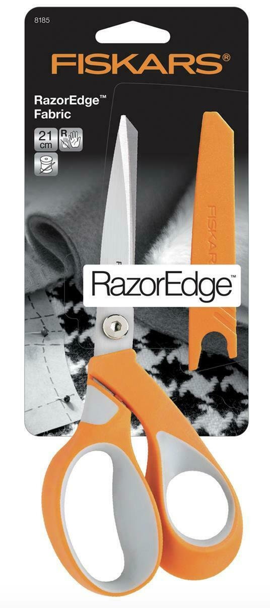 Fiskars Crafts 8185 RazorEdge Softgrip Fabric Shears 8-Inch Fiskars Crafts 8185 RazorEdge Softgrip Fabric Shears 8-Inch