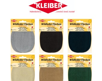 Kleiber_Suede Patches - Sew On - Genuine Leather - Fix - Mend - Repair