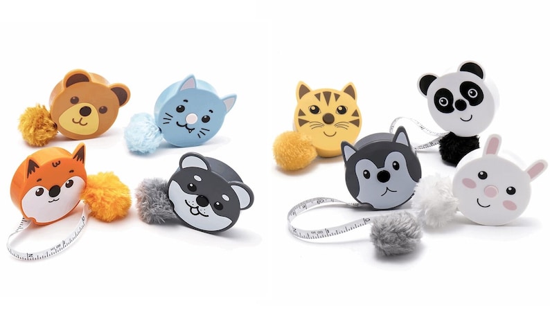 Cute Mellow Alpaca Animal Retractable Tape Measure For Sewing Household  Craft