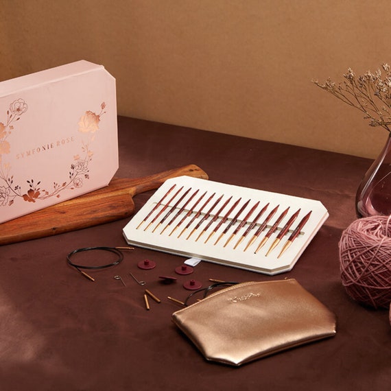 KnitPro デラックス ギフトセット 交換可能な輪針 3.5-8 mm 裁縫工芸
