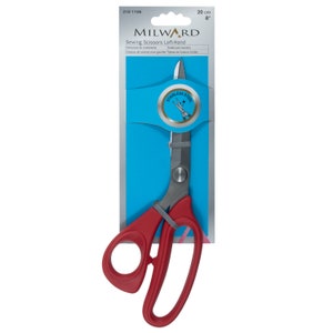 Milward linkshandige kleermakersschaar - 8"/20 cm ambachtelijke stof