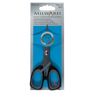 Milward Forbici Da Ricamo Classiche 9 Cm – Acciaio Argento, Punta Fine, Per Cucito E Sartoria