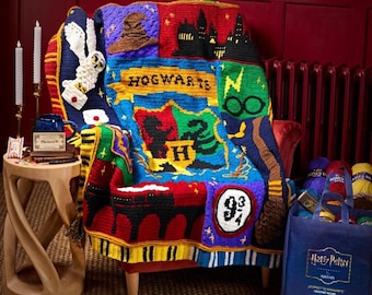 Harry Potter™ Journey to Hogwarts Crochet Along Official Yarn Pack by Sirdar