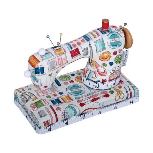 HobbyGift Pincushion: Sewing Machine Sewing Notions ,Holder Pillow Gift Novelty