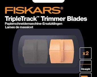 Fiskars-mesjes Tripletrack™: recht snijden en kerven, set van 2 F9685T