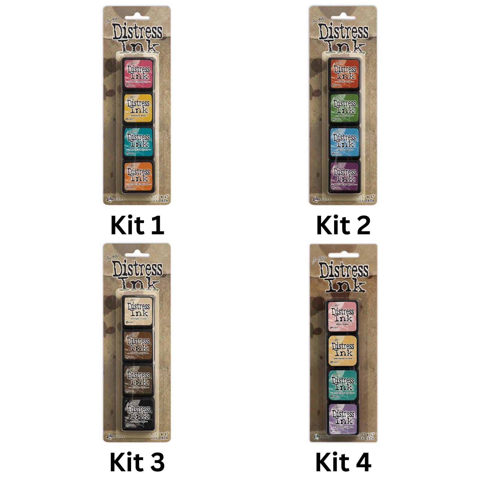 Ranger Tim Holtz Distress Ink Pad Mini Kits - Cardmaking Crafts ...