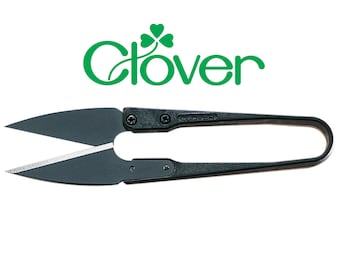 Tijeras para cortar hilo Clover Kuroha de 10,8 cm (4,25"), para coser, bordar y punto de cruz.