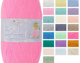 King Cole Superball DK 250g - All Colours Acrylic Knitting Yarn Wool