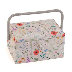 HobbyGift Sewing Box (M) - Wildflowers - Haberdashery - Dressmaking - MRM\614