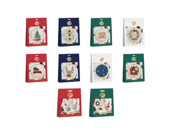 Sew & So On Embroidery Sewing Craft Kits Christmas Gift Decoration Stocking - Craft, Sewing, Quilting Knitting, Embroidery, Detailed Work