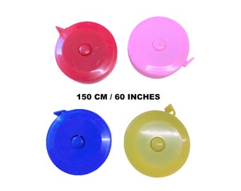 Whitecroft 150cm 60" Retractable Tape Measure - Dressmakers Tailors Craft Sewing