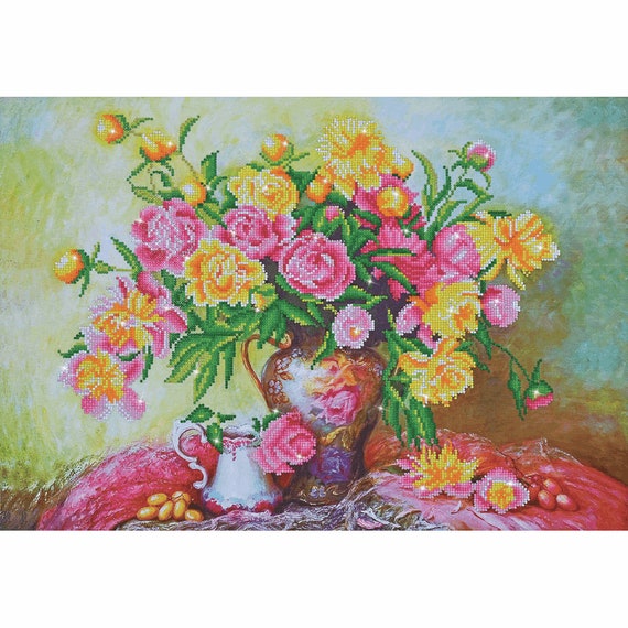 Diamond Dotz Diamond Painting Kit Elegant Roses Design 