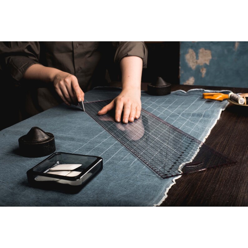 Fiskars Rulers Patchwork 15 X 30cm/60cm Grid Marked 30, 45 and 60 Craft ...