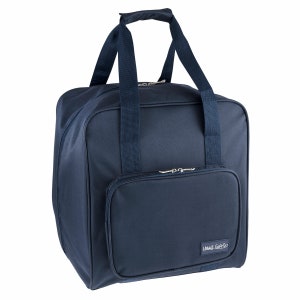 HobbyGift Overlocker Sewing Machine Bag - Navy - Storage - craft, sewing, quilting knitting, Embroidery & detailed work