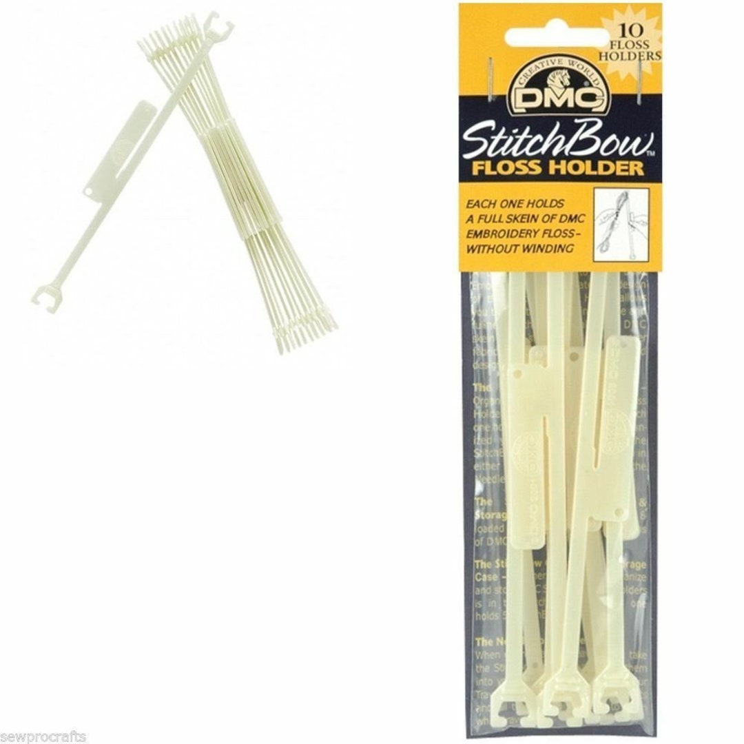 DMC 10x Stitch Bow Floss Holders Postage Included Embroidery Cross