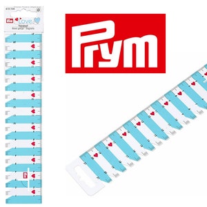 Prym Love Hand Gauge 21CM Ruler Metric - Sewing Hems Pleats Buttonholes