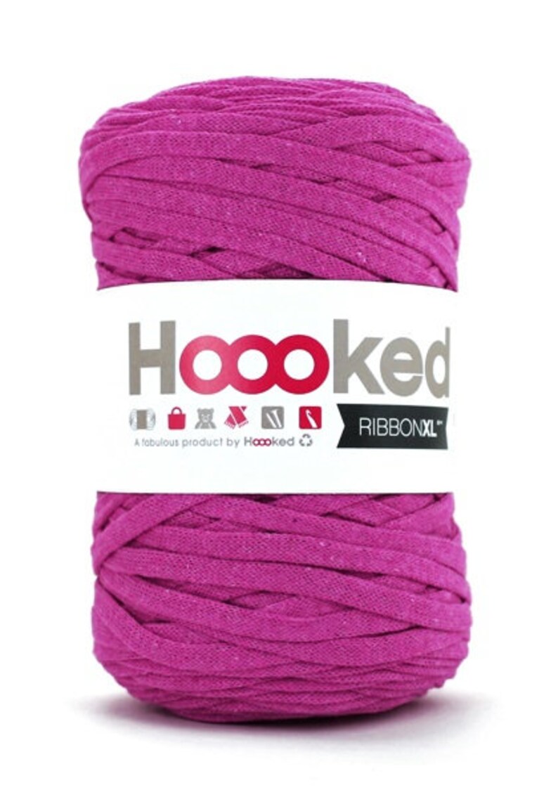 Hoooked RibbonXL 250g Recycled Chunky Yarn Cotton Crochet Knitting ALL COLOURS image 7
