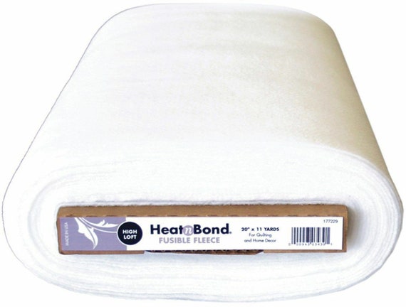 Heat n Bond Fusible Fleece High Loft Iron On Bag Making Lengths up to  10m