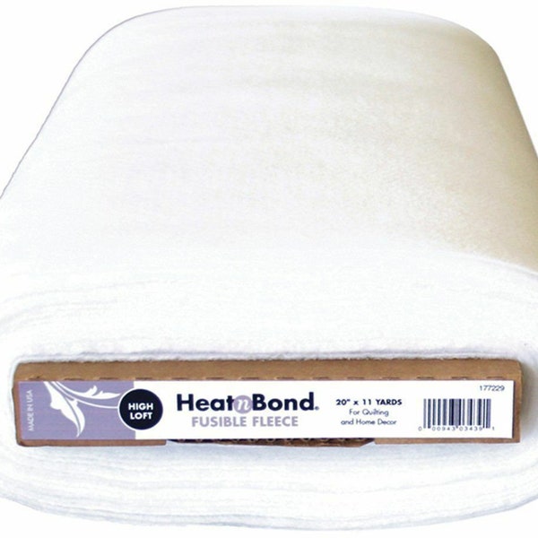 Heat n Bond Fusible Fleece - High Loft - Bügeln - Taschenherstellung - Längen bis 10m