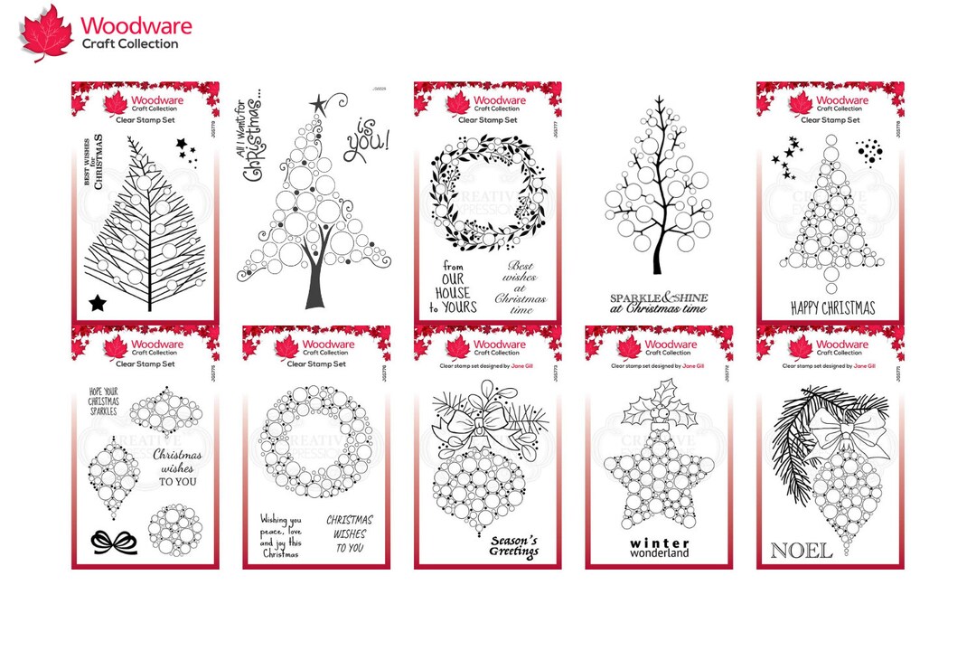 Woodware Craft Collection Woodware Clear Singles Bubble Bloom Ellie 4 in x 6 in Stamp | Michaels