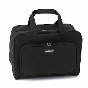 HobbyGift Sewing Machine Bag -Black - Storage  - craft, sewing, quilting knitting, Embroidery & detailed work
