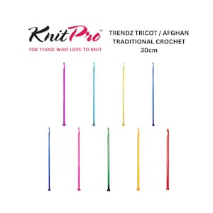 KnitPro Trendz: Crochet Hook Single-Ended Tunisian Afghan Sewing Craft Tool