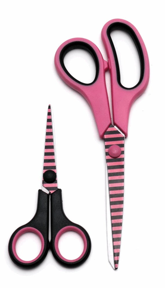 Tacony TACB4835 Scissor Set Pop Hot Pink Floral