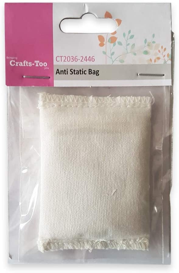 Crafts Too Anti-static Pouch for Heat Embossing / Card Making /  Scrapbooking / Applying Glitter / Hand Lettering 