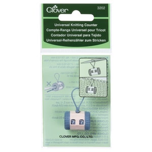 Clover: Universal Knitting Counter - CL3202 - Rows - Loop Style - Tools